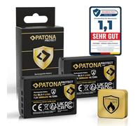 PATONA 2X Protect Batería para Olympus BLX-1 BLX1 2400mAh