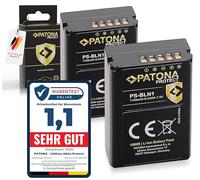 PATONA 2X Protect Batería para Olympus PS-BLN1 BLN-1 BLN1, 1140mAh 7.6V