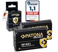PATONA 2X Protect Batería para Sony NP-BX1 NPBX1 DSC-RX100, 1090mAh