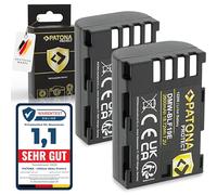 PATONA 2X Protect DMW-BLF19 E Batería 2600mAh Compatible con Panasonic Lumix DC-G9 G9L G9EG G9LEG GH5 GH5L GH5M GH5S GH4 GH4A GH4H GH4M GH4R GH4U GH3 GH3A GH3H Sigma BP-61 DMWBLF19E DMW BLF19
