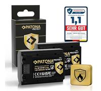 PATONA 2X Protect NP-FZ100 Batería 2600mAh para Sony A7 III A7 IV