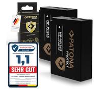 PATONA 2X Protect NP-W126s Batería 1210mAh Compatible con Fuji Fujifilm XM5 X100F X100V X100VI XA1 XA2 XA3 XA5 XS10 XT3 XT20 XT30 II XT5 XT50 X-M5 X M5 X-S10 X-T3 X-T50 NPW126s NP W126s NP-W126
