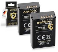 PATONA 2X Protect PS-BLN-1 Batería 1140mAh Compatible con Olympus OMD OM-D E-M1 EM1 E-M5 EM5 E-M5 Mark II Pen E-P5 EP5 Pen F Stylus XZ-2 XZ2 PSBLN1 BLN 1 BLN1 BL-N1