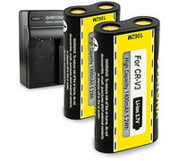 PATONA 3en1 Cargador + 2X Batería CR-V3 Compatible con Kodak CRV3 CR-V3P LB01 EasyShare C360 C530 C643 C743 C875 CX4200 CX6200 CX7330