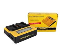 Patona 7619 Cargador DUAL LCD USB Para Leica V-Lux 2, V-Lux 3 Y Panasonic