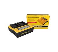 Patona 7619 Cargador DUAL LCD USB Para Leica V-Lux 2, V-Lux 3 Y Panasonic