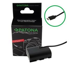 Patona Adaptador de batería de entrada USB-C premium para Canon LP-E6P LPE6P EOS R5 R5 Mark II R6 /R6 Mark II