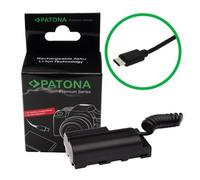 Patona Adaptador de batería de entrada USB-C premium para Sony NP-FM50