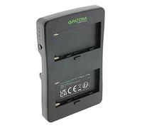 Patona Adaptador Premium V-Mount para 2x baterías NP-F de Sony a conector V-Mount