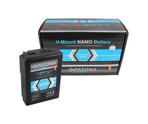 Patona BaterÃa V-Mount Platinum NANO V50 con 47Wh RED ARRI