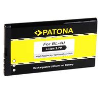 PATONA Batería BL-4U Compatible con Nokia 5530 8800 8900 Classic 6212 E66 E75