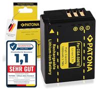 PATONA Batería CGA-S007E reemplazo para Panasonic CGA-S007 CGR-S007 DMW-BCD10 BCD10E Compatible con Panasonic Lumix DMC-TZ1 DMC-TZ2 DMC-TZ3 DMC-TZ4 DMC-TZ15 DMC-TZ50 TZ1 TZ2 TZ3 TZ4 TZ5 TZ15 TZ50