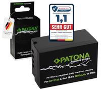 PATONA® Batería de alto rendimiento de reemplazo para Fujifilm NP-T125 14.0Wh GFX 50S, GFX 50R y GFX 100 Paquete de 2