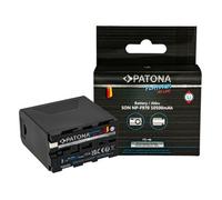 Patona Batería de platino con entrada/salida PD20W USB-C para Sony NP-F970 F960 F950 PD20W USB-A 5V/2A