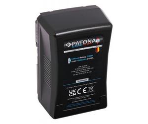 Patona Batería de platino V-Mount 24A 216Wh 15000mAh para Blackmagic Ursa Mini RED EPIC SCARLET Sony Video 4K Digital Cinema Broadcast DSLR LED-Light Monitor