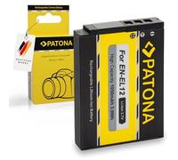PATONA Batería de Repuesto para Nikon EN-EL12 1050mAh Compatible con Coolpix A1000 A900 AW130 AW100 B600 P340 P310 S6300 S8000 S8100 S8200 S9100 S9500 S9700 S9900 S1000pj S1200pj W300 ENEL12 EN EL12