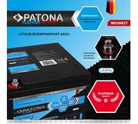 Patona Batería LiFePO4 platino 12V 30Ah 360Wh 30.000mAh