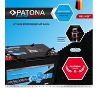 Patona Batería LiFePO4 platino 12V 50Ah 600Wh 50.000mAh