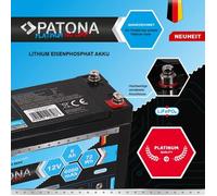Patona Batería LiFePO4 platino 12V 6Ah 72Wh 6000mAh