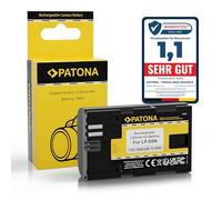 PATONA Batería para Canon LP-E6N LP-E6 LPE6 1600mAh 7.2V 11.5Wh | Compatible: Canon EOS 5D Mark II / Mark III / Mark IV, 5DS R, 60Da, 6D Mark II, 7D Mark II, Canon WFT-E5, WFT-E7, XC10