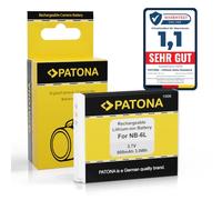 PATONA Batería para Canon NB-6L NB6L 800mAh, 100% Compatible
