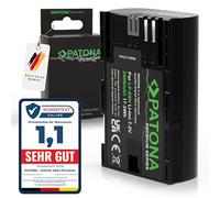 PATONA Batería Premium LP-E6N de Repuesto para Canon LPE6N LP-E6 LP E6, 2400 mAh, Compatible con Canon EOS 5D Mark II Mark III 5DS R5 R 6D 7D 60D 60Da 70D 80D 90D XC10 XC15 LPE6 LPE6P