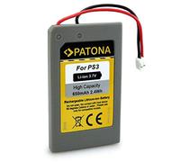 PATONA Batería reemplazo para Sony LIP1359 LIP1859 LIP1472 | 3,7V 650mAh Li-Ion | Compatible con Sony PlayStation 3 CECHZC2E Sixaxis Controller Sony PS3 Wireless Controller