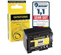 PATONA BP-808 Batería 890mAh - repuesto para Canon BP-807 BP-808 BP-809 BP-819 BP-827 - para Legria FS10 FS11 FS19 FS21 FS22, HF10 HF11 HF100, HF M31 M36, HF S10 S20, HG20 HG21, VIXIA - reserva fiable
