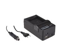 Patona cargador 4en1 para Rollei Actioncam 230 240 400 410 RL410B