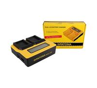 Patona Cargador doble LCD USB para Canon LP-E17
