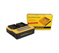 Patona Cargador doble LCD USB para Nikon ENEL14