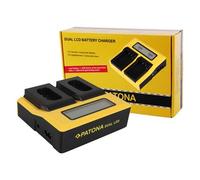 Patona Cargador doble LCD USB para Panasonic DMW-BLJ31