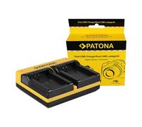 Patona Cargador doble para Canon LP-E12