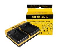 Patona Cargador doble para Canon NB-11L