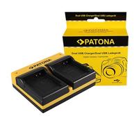 Patona Cargador doble para Canon NB12L NB13L