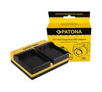 Patona Cargador doble para Olympus BLH-1