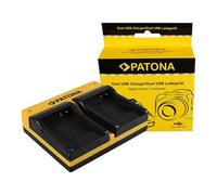 Patona Cargador doble para Panasonic CGA-S007E
