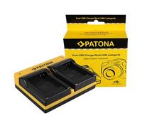 Patona Cargador doble para Panasonic DMW-BCM13