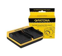 Patona Cargador doble para Panasonic DMW-BLF19