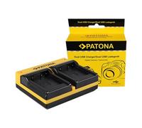 Patona Cargador doble para Panasonic DMW-BLG10
