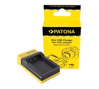 Patona Cargador micro USB delgado para Canon LP-E17