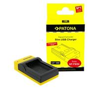 Patona Cargador micro USB delgado para Sony NP-FW50
