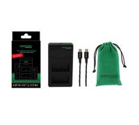 Patona Cargador PD Premium Twin Performance para Olympus BLX-1 OM-1 in able USB-C