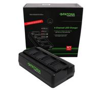 Patona Cargador premium cuádruple para Nikon EN-EL15