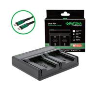 Patona Cargador Premium Dual PD Performance para Canon BP-718