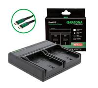 Patona Cargador Premium Dual PD Performance para Canon LP-E6