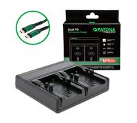 Patona Cargador Premium Dual PD Performance para Canon NB-1LH