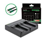 Patona Cargador Premium Dual PD Performance para Fuji NP-8