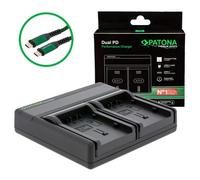 Patona Cargador Premium Dual PD Performance para Panasonic CGA-DU14