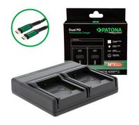 Patona Cargador Premium Dual PD Performance para Panasonic DMW-BCK7